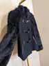 Michael Kors Wool Faux Rabbit Fur Buckle Toggle Coat Wool Coat - photo 7