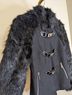 Michael Kors Wool Faux Rabbit Fur Buckle Toggle Coat Wool Coat - photo 4