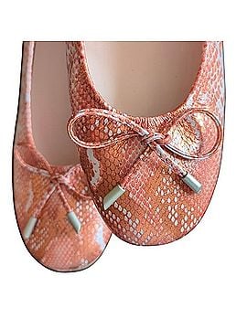 Sabrinas Leather Ballerina Flat Flats (view 2)