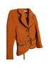 Petite Sophisticate Orange Brown Blazer Size 4 - photo 9