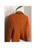 Petite Sophisticate Orange Brown Blazer Size 4 - photo 10