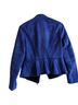 Mcginn 100% Suede Blue Jacket Size 4 - photo 2