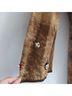 Guerriero 100% Leather Brown Tan Leather Jacket Size S - photo 4