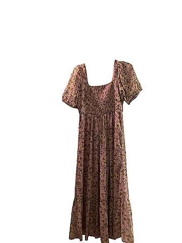 Ann Taylor LOFT Off the Shoulder Casual Dress (view 1)