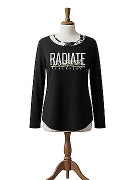 Justice Long Sleeve Blouse (view 2)