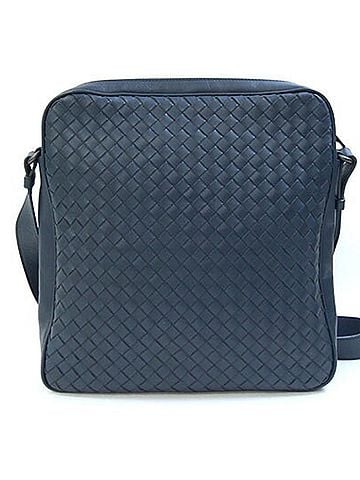Bottega Veneta Bottega Veneta Intrecciato Shoulder Bag 443872 Navy Leather Crossbody Men's BOTTEGA VENETA (view 2)
