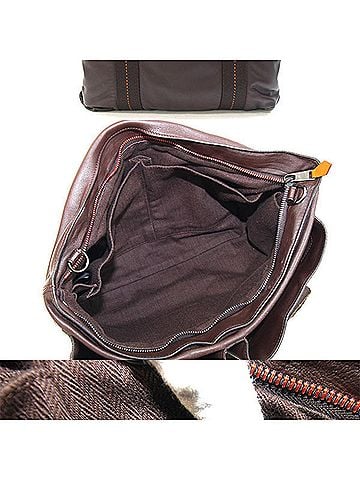 Hermès Hermes Caravan Horizontal MM Tote Bag, Brown, Veau Delma Leather, Shoulder Crossbody Women's/Men's (view 2)