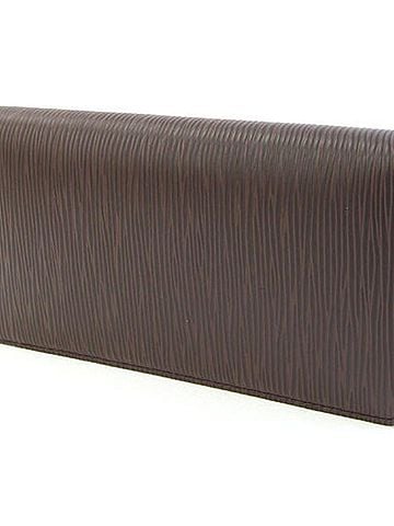 Louis Vuitton Louis Vuitton Bi-fold Long Wallet Epi Portecarte Credit Yen M6321D Mocha Brown Men's LOUIS VUITTON | Billfold (view 2)