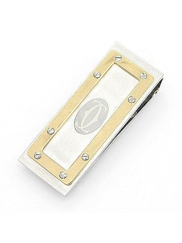 Cartier Cartier Money Clip Santos de Large T1220332 Silver Gold Bill Wallet Men's (view 1)