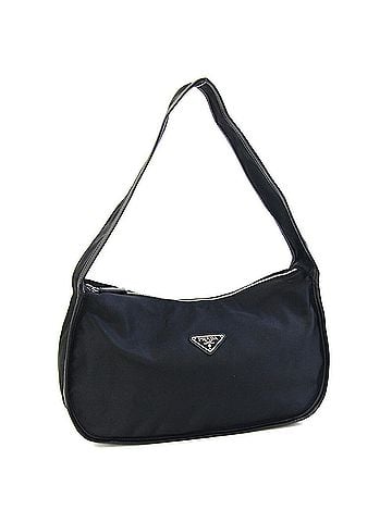 Prada Prada handbag BR0743 Black nylon leather one-handle for women PRADA (view 1)