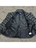 Pendleton 100% Wool Aztec Or Tribal Print Houndstooth Black Gray Jacket Size S - photo 6
