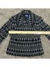 Pendleton 100% Wool Aztec Or Tribal Print Houndstooth Black Gray Jacket Size S - photo 5