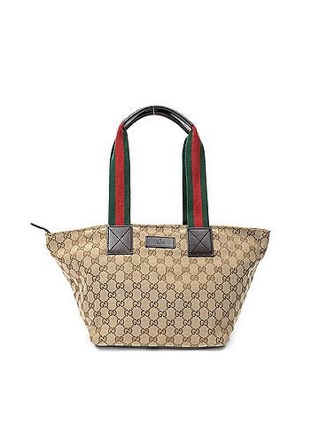 Gucci Medium Web Trapeze Tote (view 1)