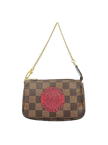 Louis Vuitton Louis Vuitton Damier Mini Pochette Accessoires T&amp;B Bag/Pouch N58011 Ebene Women's (view 1)