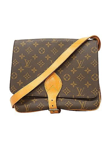 Louis Vuitton Louis Vuitton Monogram Cartouchiere GM Shoulder Bag M51252 Brown Women's (view 1)