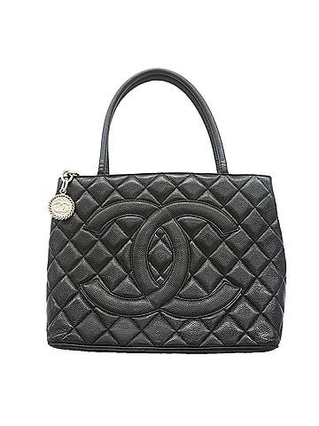 Chanel Chanel Tote Bag, Reissue Tote, Caviar Leather, Black, Women's (view 1)