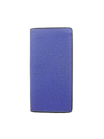 Louis Vuitton Louis Vuitton Taiga Portefeuille Brazza Long Wallet M30559 Cobalt Men's (view 1)