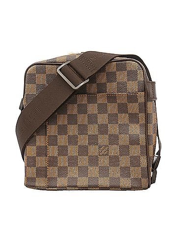 Louis Vuitton Louis Vuitton Damier Olaf PM Shoulder Bag N41442 Ebene Women's (view 1)