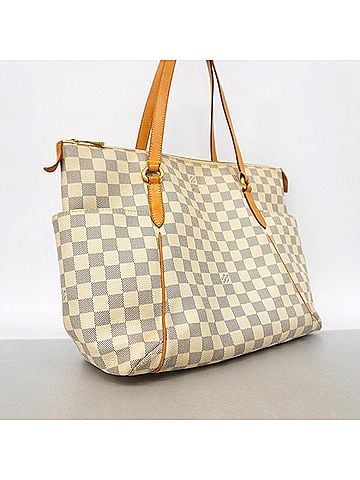 Louis Vuitton Louis Vuitton Damier Azur Totally MM Tote Bag N41279 White Women's (view 2)