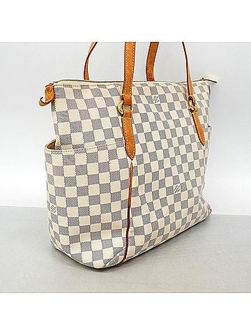 Louis Vuitton Louis Vuitton Damier Azur Totally MM Tote Bag N51262 White Women's (view 2)