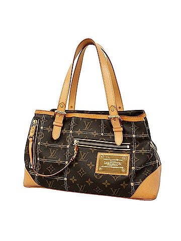 Louis Vuitton Louis Vuitton Monogram Rivet Tote Bag M40140 Brown Women's (view 1)