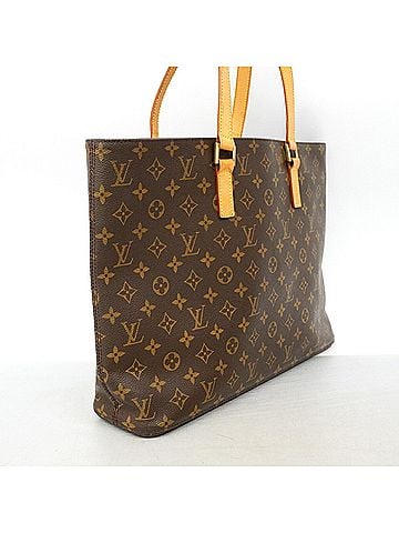 Louis Vuitton Louis Vuitton Monogram Luco Tote Bag M51155 Brown Women's (view 2)