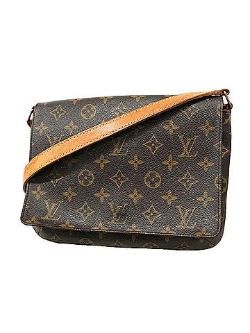 Louis Vuitton Louis Vuitton Monogram Musette Tango Long Strap Shoulder Bag M51388 Brown Women's (view 1)