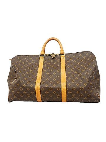 Louis Vuitton Louis Vuitton Bags - Boston Monogram Keepall 50 M41426 Brown Men's &amp; Women's (view 1)