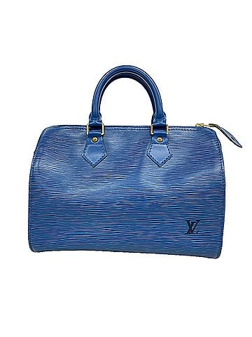 Louis Vuitton Louis Vuitton Epi Speedy 25 Handbag M43015 Toledo Blue Women's (view 1)