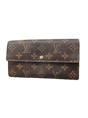 Louis Vuitton Louis Vuitton Monogram Portemonnaie Credit Long Wallet M61725 Brown Women's (view 1)