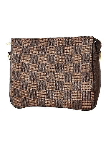 Louis Vuitton Louis Vuitton Damier Trousse Makeup Bag/Pouch N51982 Ebene (Women's) (view 1)