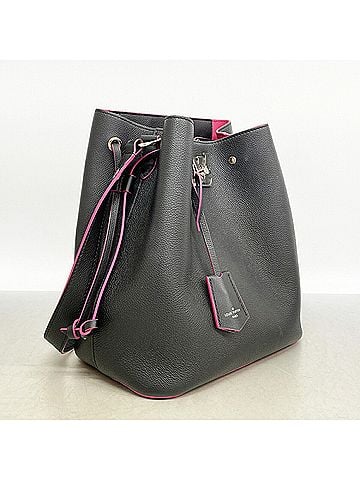 Louis Vuitton Louis Vuitton Lockme Bucket Shoulder Bag M54677 Noir (Women's) (view 2)