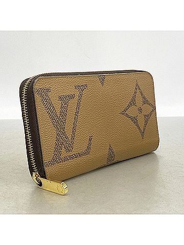 Louis Vuitton Louis Vuitton Monogram Giant Reverse Zippy Wallet M69353 Brown (Men's/Women's) (view 2)