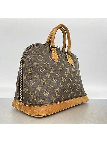 Louis Vuitton Louis Vuitton Alma Monogram Handbag M51130 Brown Women's (view 2)