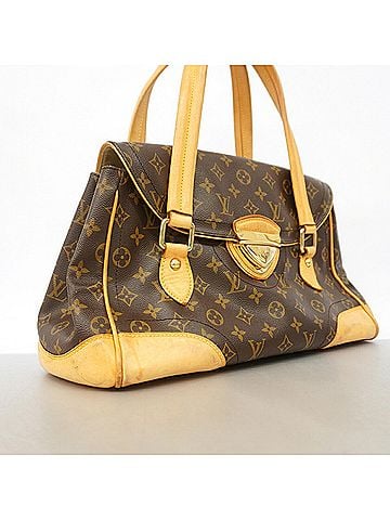 Louis Vuitton Louis Vuitton Monogram Beverly GM Shoulder Bag M40120 Brown Women's (view 2)