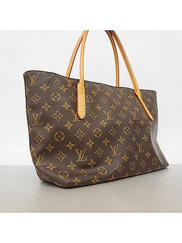 Louis Vuitton Louis Vuitton Monogram Raspail PM Tote Bag M40608 Brown Women's (view 2)