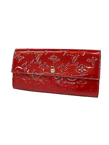 Louis Vuitton Louis Vuitton Vernis Portefeuille Sarah Long Wallet M93530 Pomme d'Amour (Women's) (view 1)