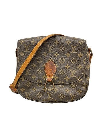Louis Vuitton Louis Vuitton Monogram Saint Cloud GM Shoulder Bag M51242 Brown Women's (view 1)