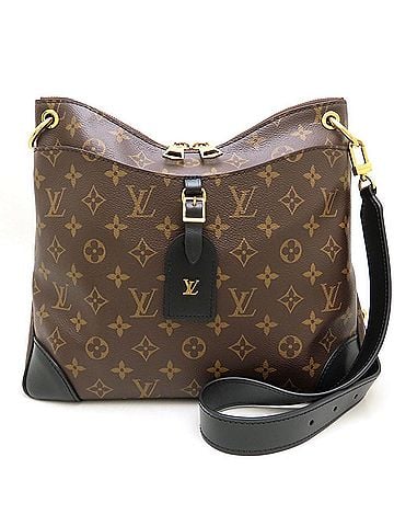 Louis Vuitton LOUIS VUITTON Louis Vuitton Monogram Odeon NM MM M45352 Shoulder Bag Brown Noir Women's 353557 (view 1)