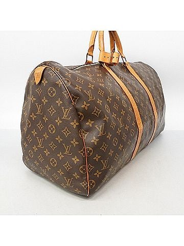 Louis Vuitton Louis Vuitton Bags - Boston Monogram Keepall 55 M41424 Brown Men's &amp; Women's (view 2)
