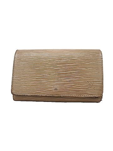 Louis Vuitton Louis Vuitton Epi Portemonnaie Billet Tresor Wallet M6350C Pepper Ladies (view 1)