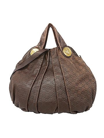 Gucci Gucci handbag, Guccissima 197016, leather, brown champagne, 2-way bag for women. (view 1)