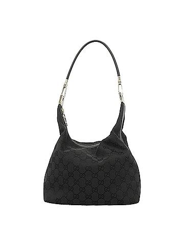 Gucci Gucci Shoulder Bag GG Canvas 001 3814 Black Women's (view 1)