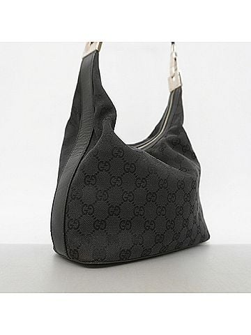 Gucci Gucci Shoulder Bag GG Canvas 001 3814 Black Women's (view 2)
