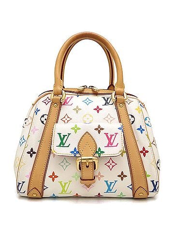 Louis Vuitton LOUIS VUITTON Louis Vuitton Monogram Multi Priscilla M40096 Handbag Blanc Women's 353569 (view 1)