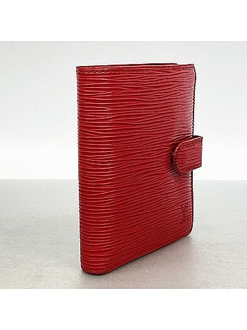 Louis Vuitton Louis Vuitton Epi Portefeuille Compact Wallet M6355E Rouge (Men's/Women's) (view 2)