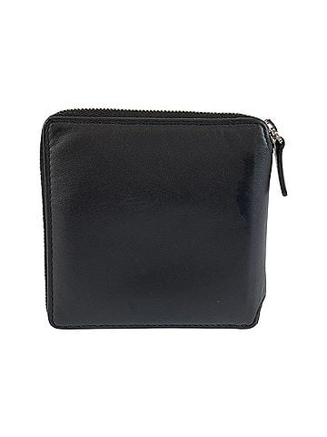Balenciaga BALENCIAGA Balenciaga Black and White Leather Folding Wallet with Silver Hardware - Compact for Men (view 2)