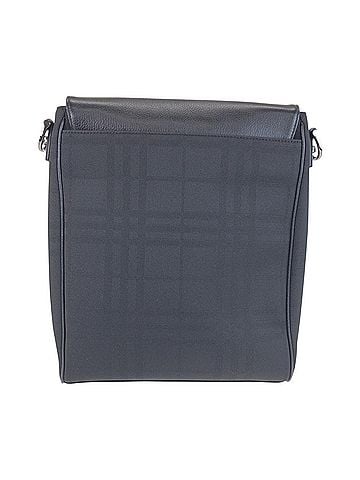 Burberry BURBERRY BLACK LABEL Burberry Black Label Check Pattern Canvas Leather Shoulder Bag Messenger for Men (view 2)