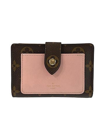 Louis Vuitton LOUIS VUITTON Louis Vuitton Monogram Portefeuille Juliette Rose Ballerine Pink Brown Gold Hardware M80973 Folding Wallet Compact Women's (view 1)
