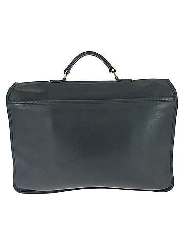 Coach COACH Vintage Metropolitan 2-way Bag, The Devil Wears Prada 2, Black, Gold Hardware, Leather, 213, Business Unisex, Men's (view 2)